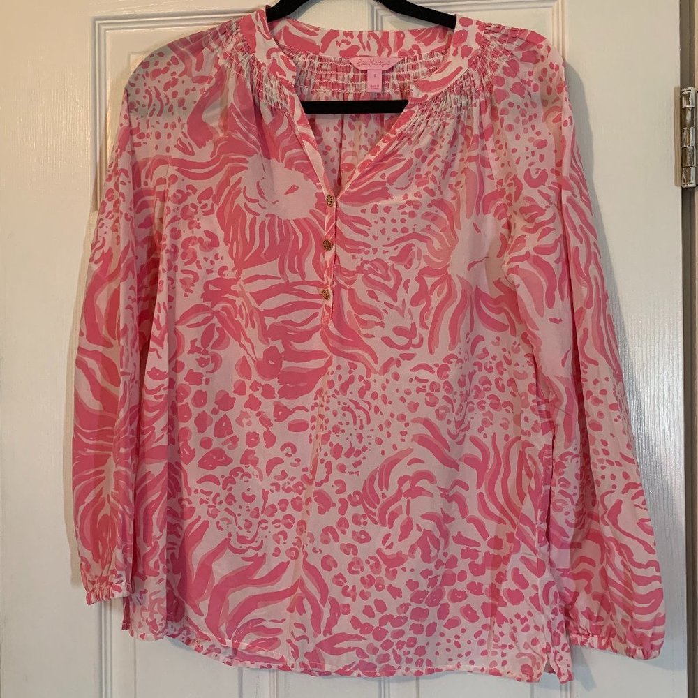 Lilly Pulitzer Silk Shirt